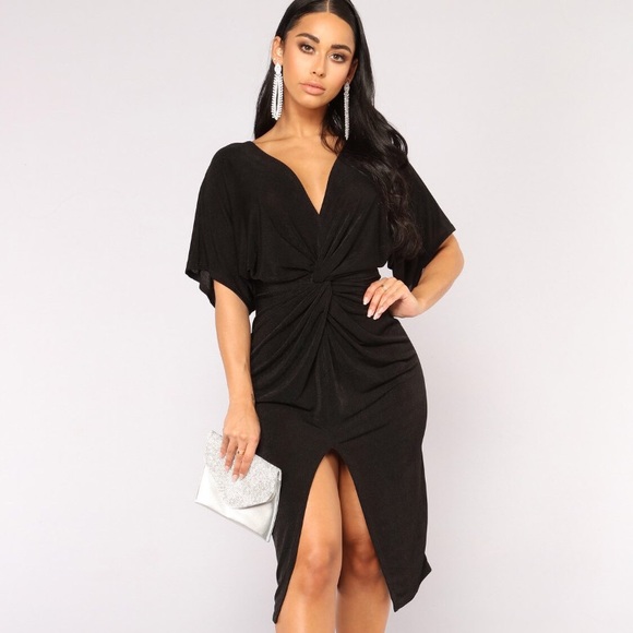 fashion nova knot dress